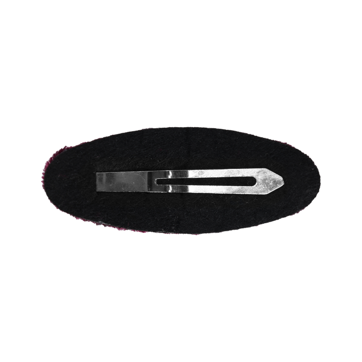 clip luxe velvet barette