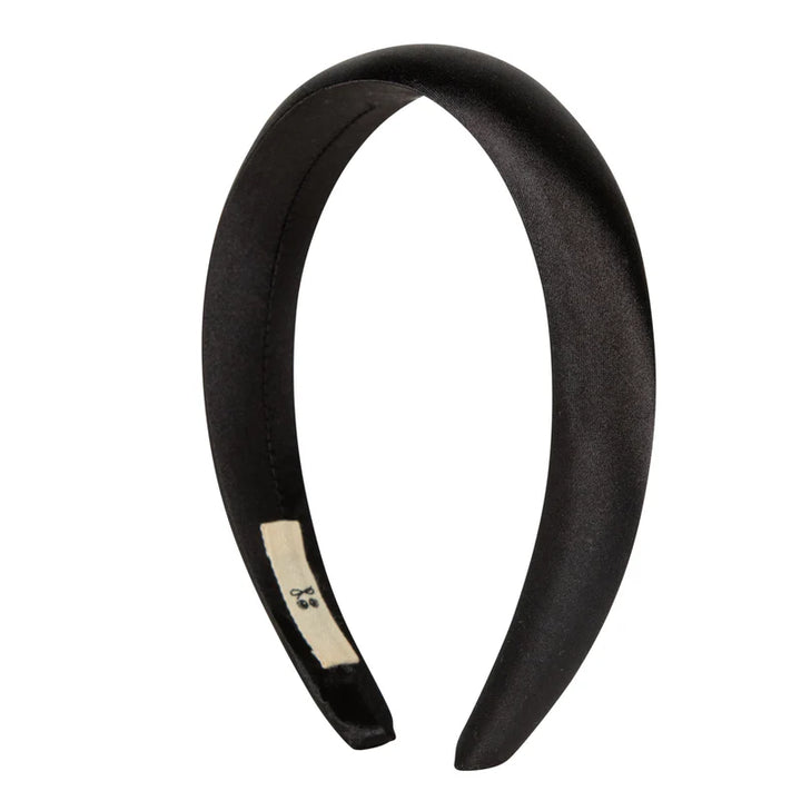 headband satin puff