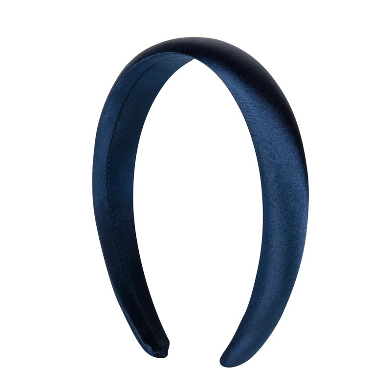 headband satin puff
