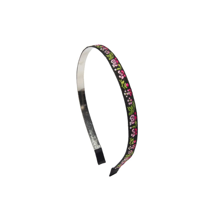 headband embroidered ribbon