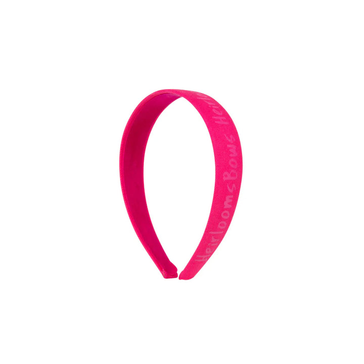 headband logo stretch