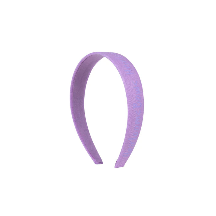 headband logo stretch
