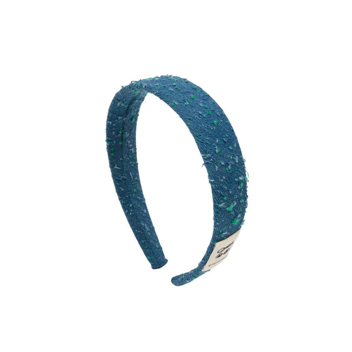 headband fray denim