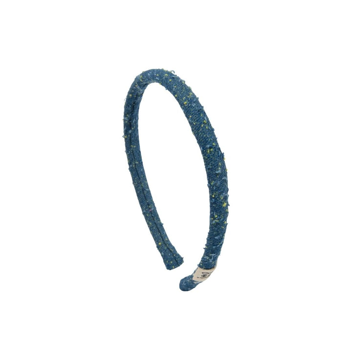 headband fray denim