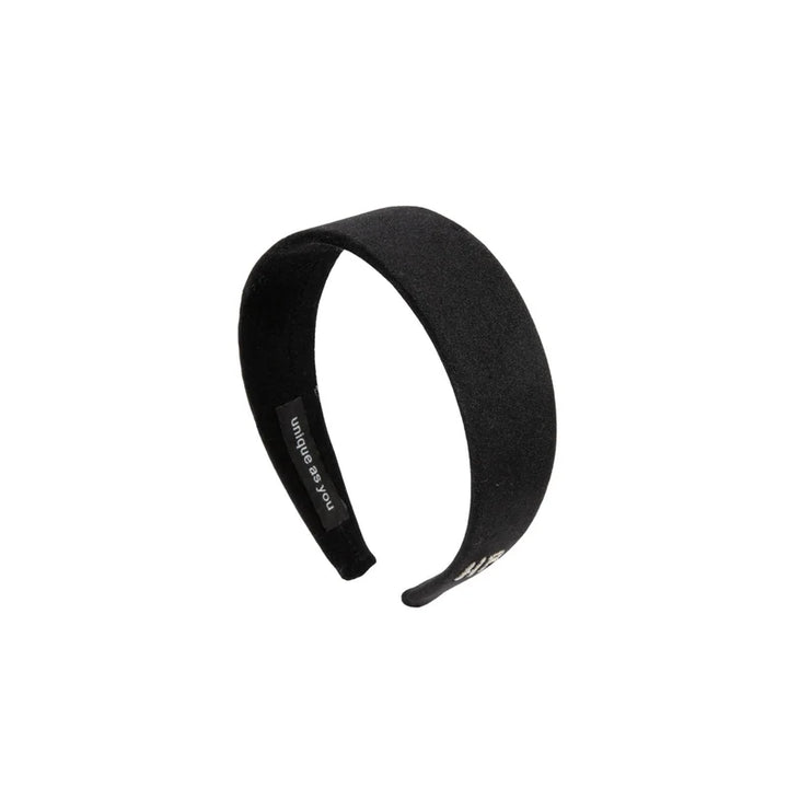 headband signature velvet flat