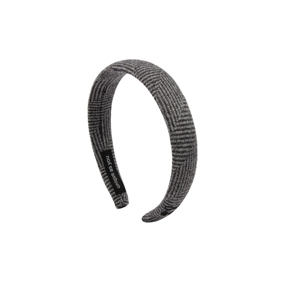 headband herringbone puff