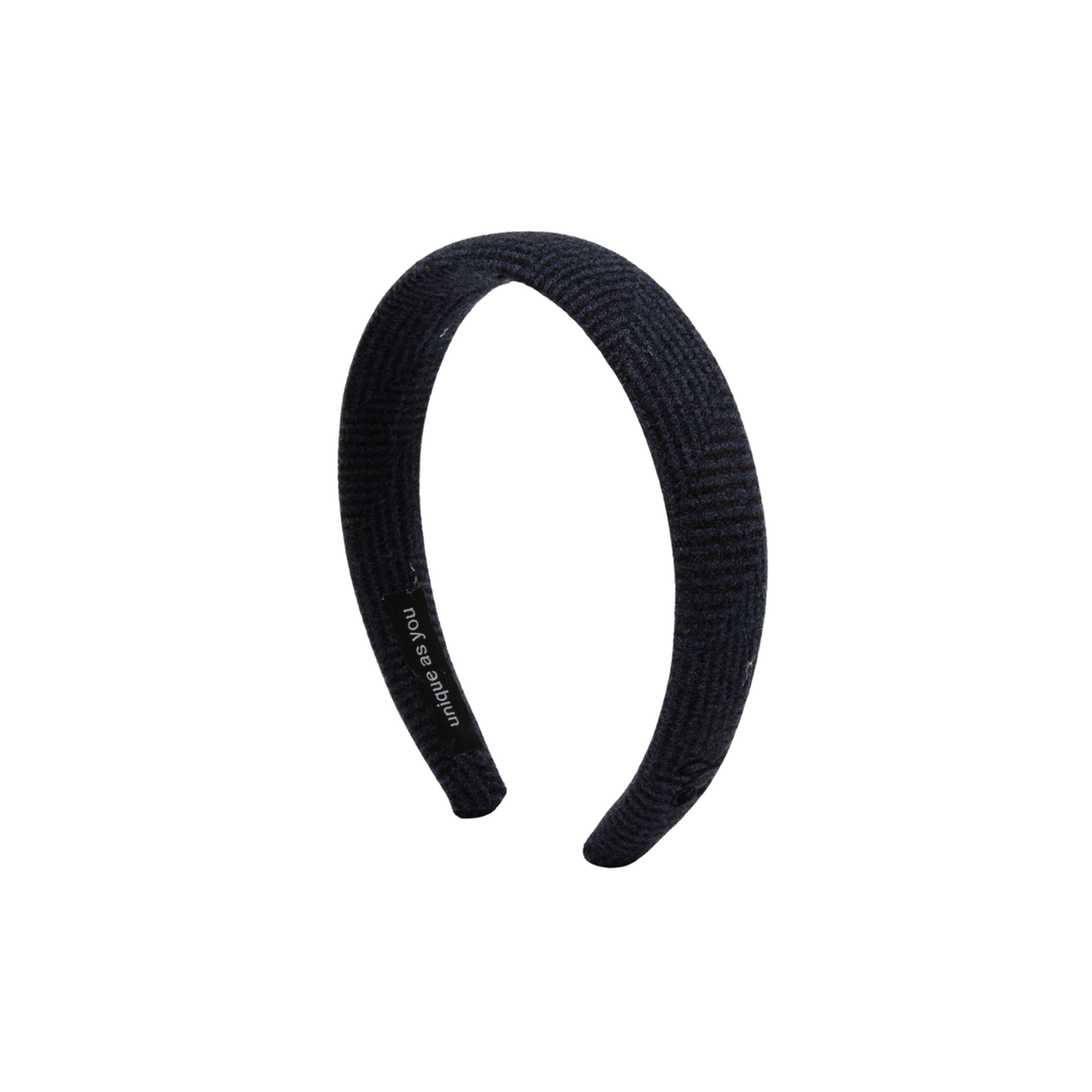 headband herringbone puff