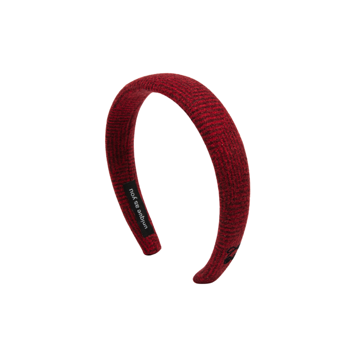 headband herringbone puff