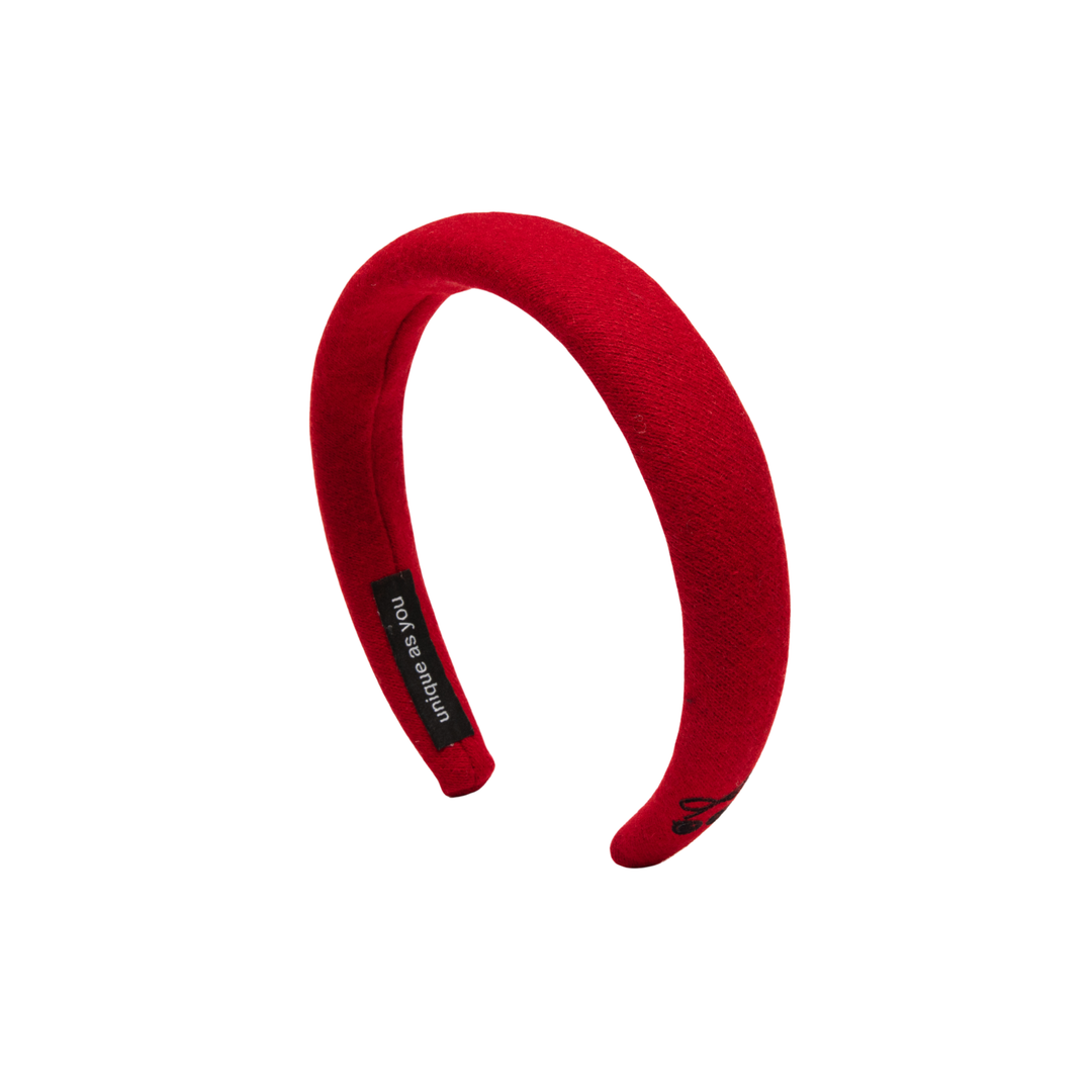headband brushed wool