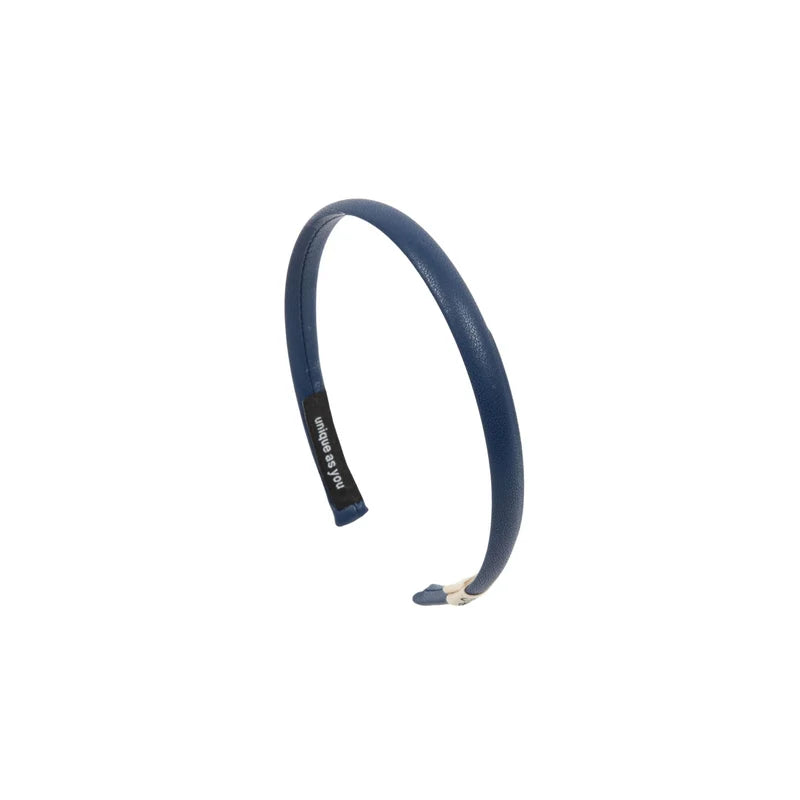 headband classic leather thin
