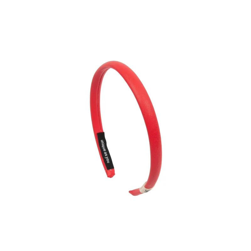 headband classic leather thin
