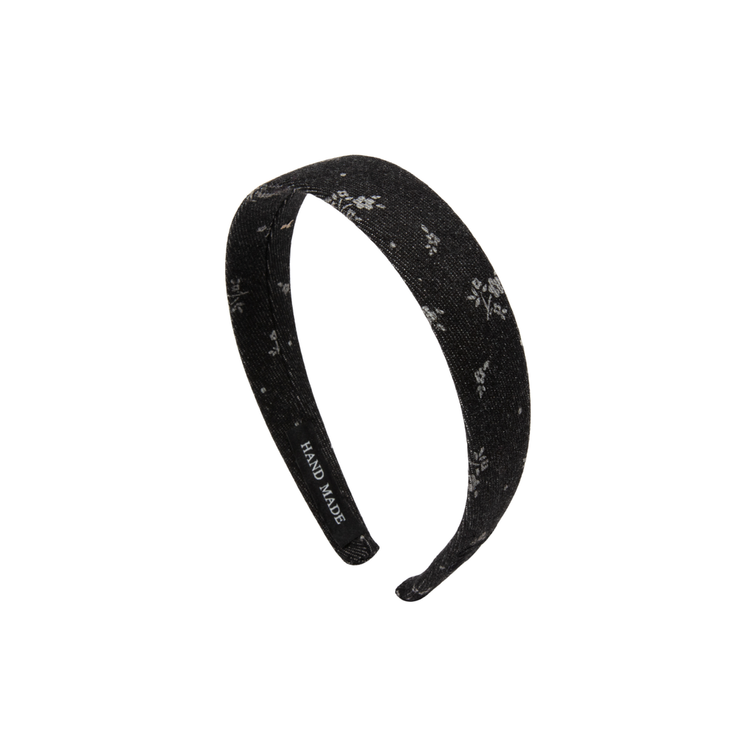 headband midnight denim floral