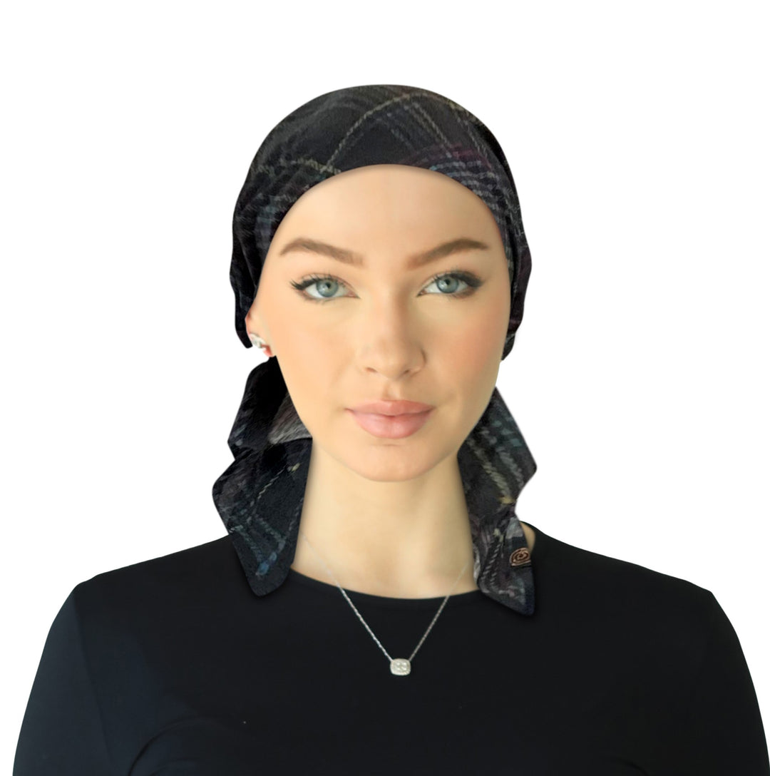 headscarf_open pre-tied headscarf bandana short ties