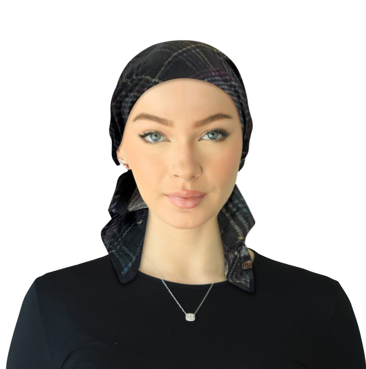 headscarf_open pre-tied headscarf bandana short ties