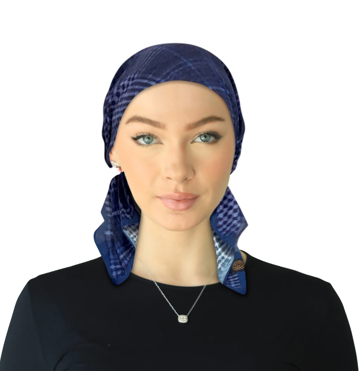headscarf_open pre-tied headscarf bandana short ties