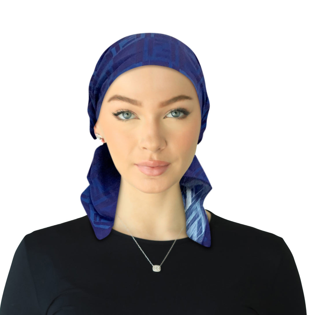 headscarf_open pre-tied headscarf bandana short ties