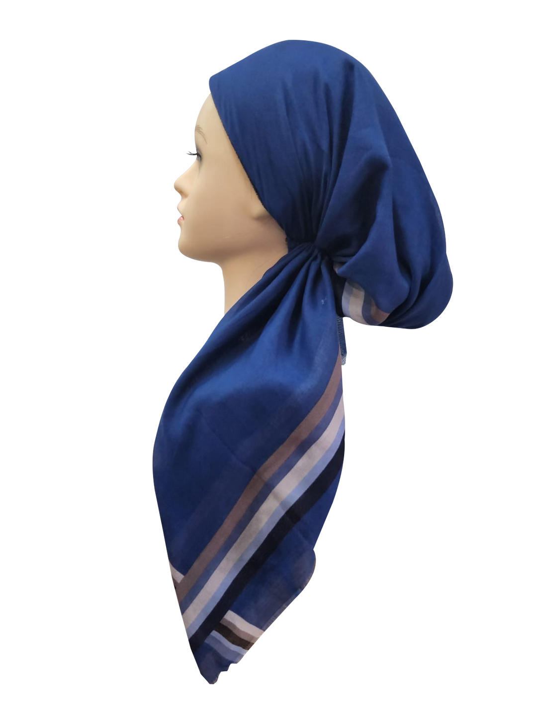 headscarf closed varsity stripe