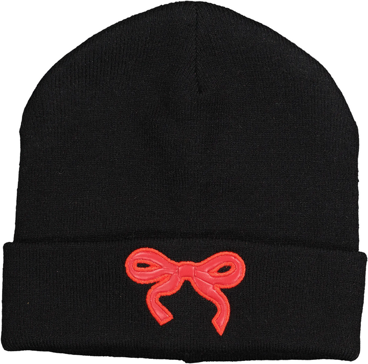 hat leather bow