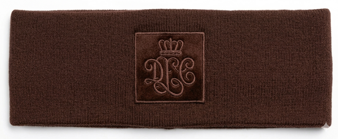 headwrap embroidered logo