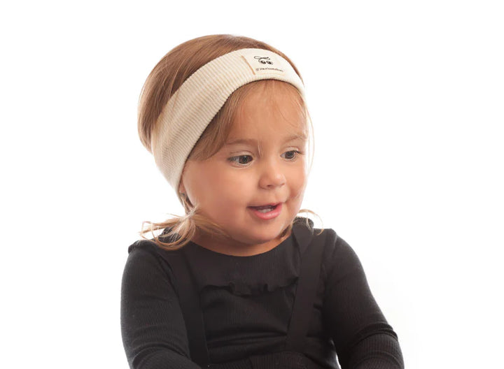 sweatband brushed ribbed flat