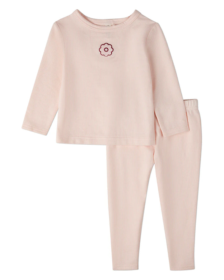 pajamas a little flower power 2pc set