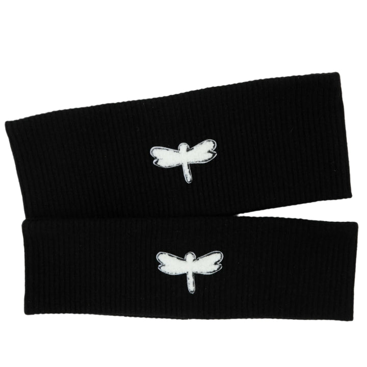 headwrap embossed sherpa dragonfly