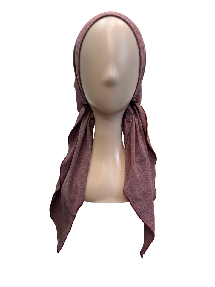 pretied lined heather soft cotton