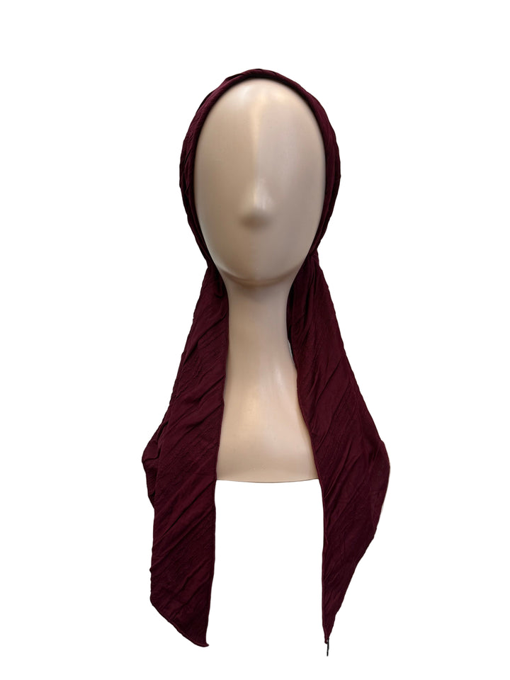 headscarf closed ondule