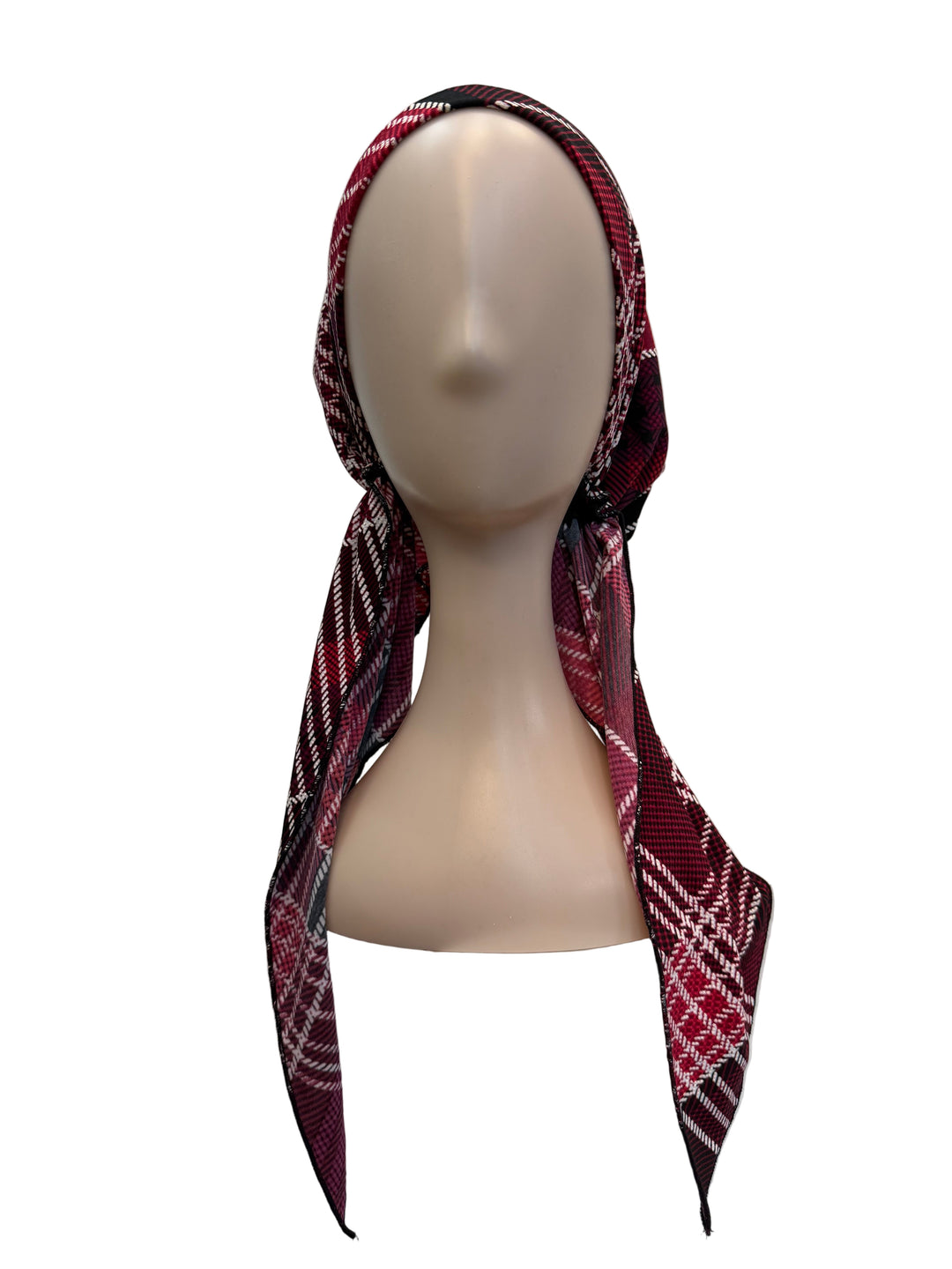 pretied lined plaid lines