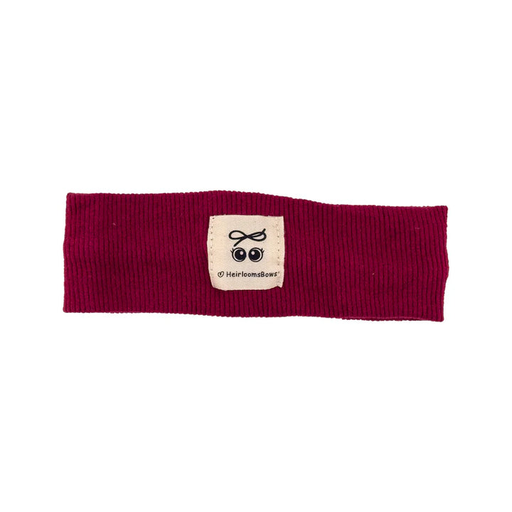 sweatband brushed ribbed flat