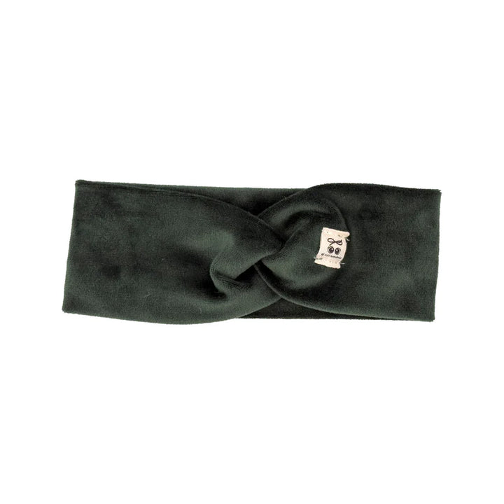 sweatband velvet knot