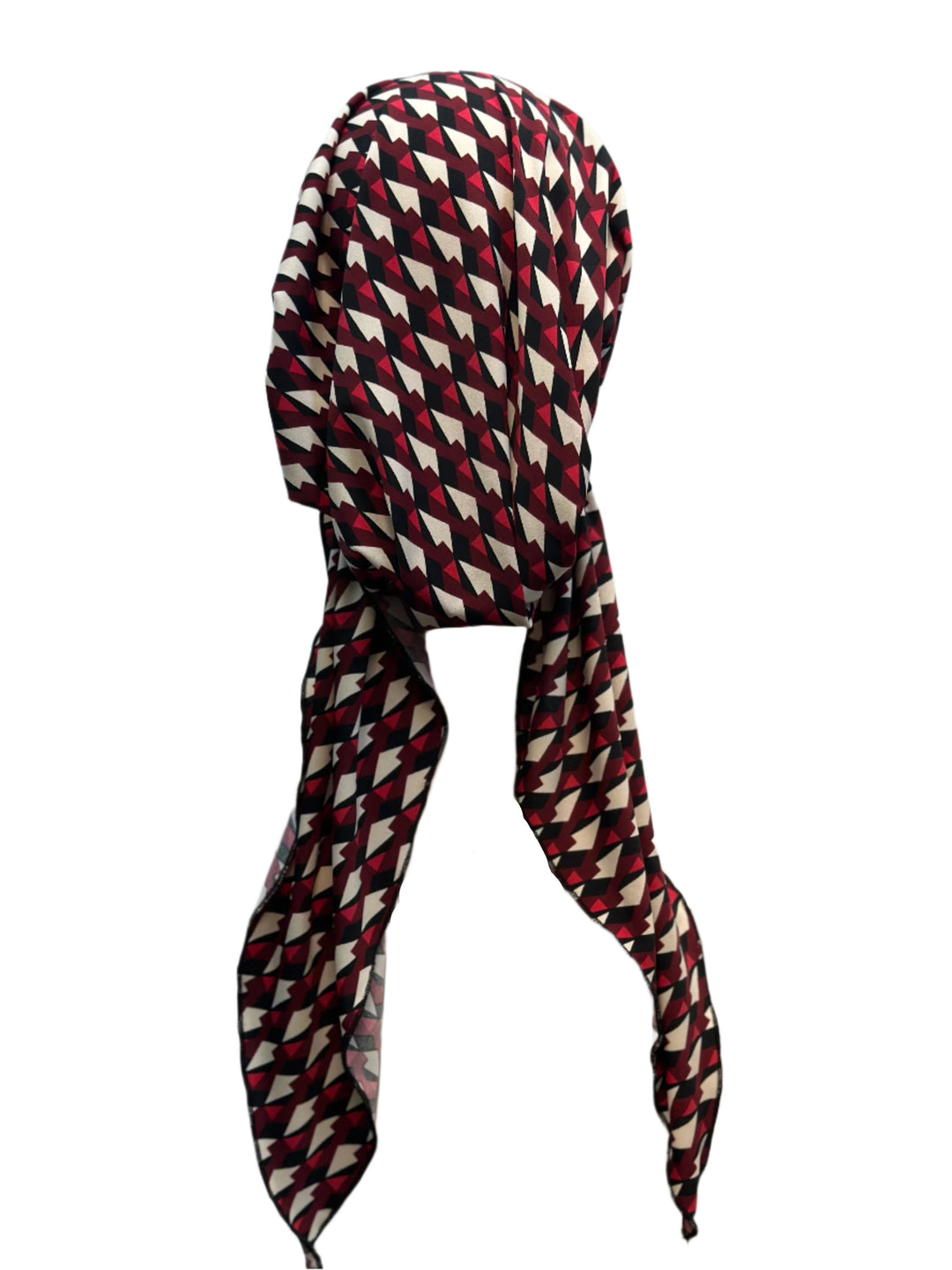 pretied unlined bold print