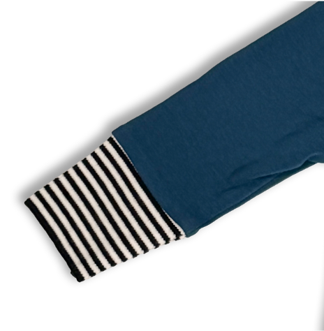 pajamas striped trim
