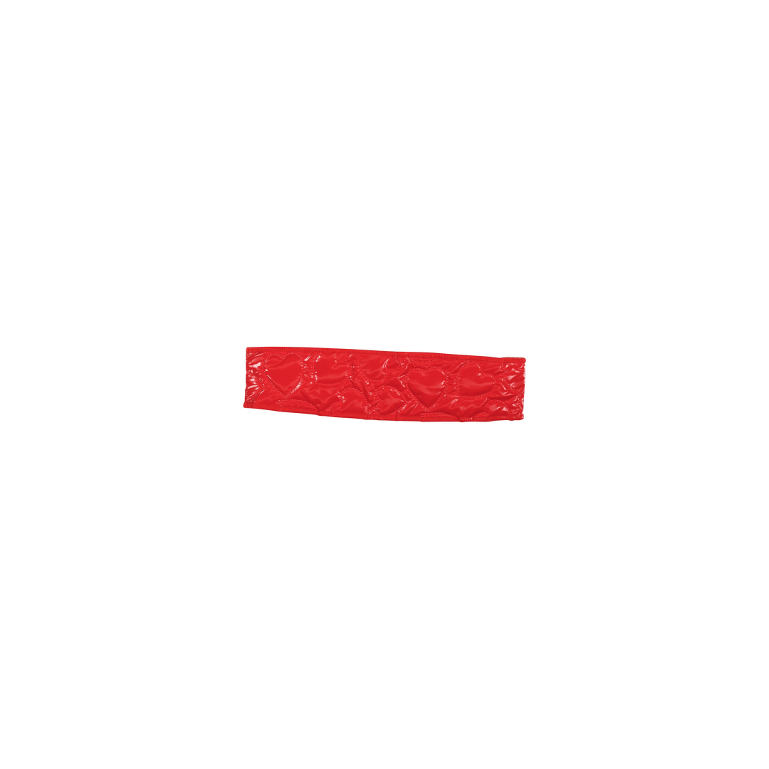 sweatband puffer heart