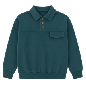 polo l/s flap pocket