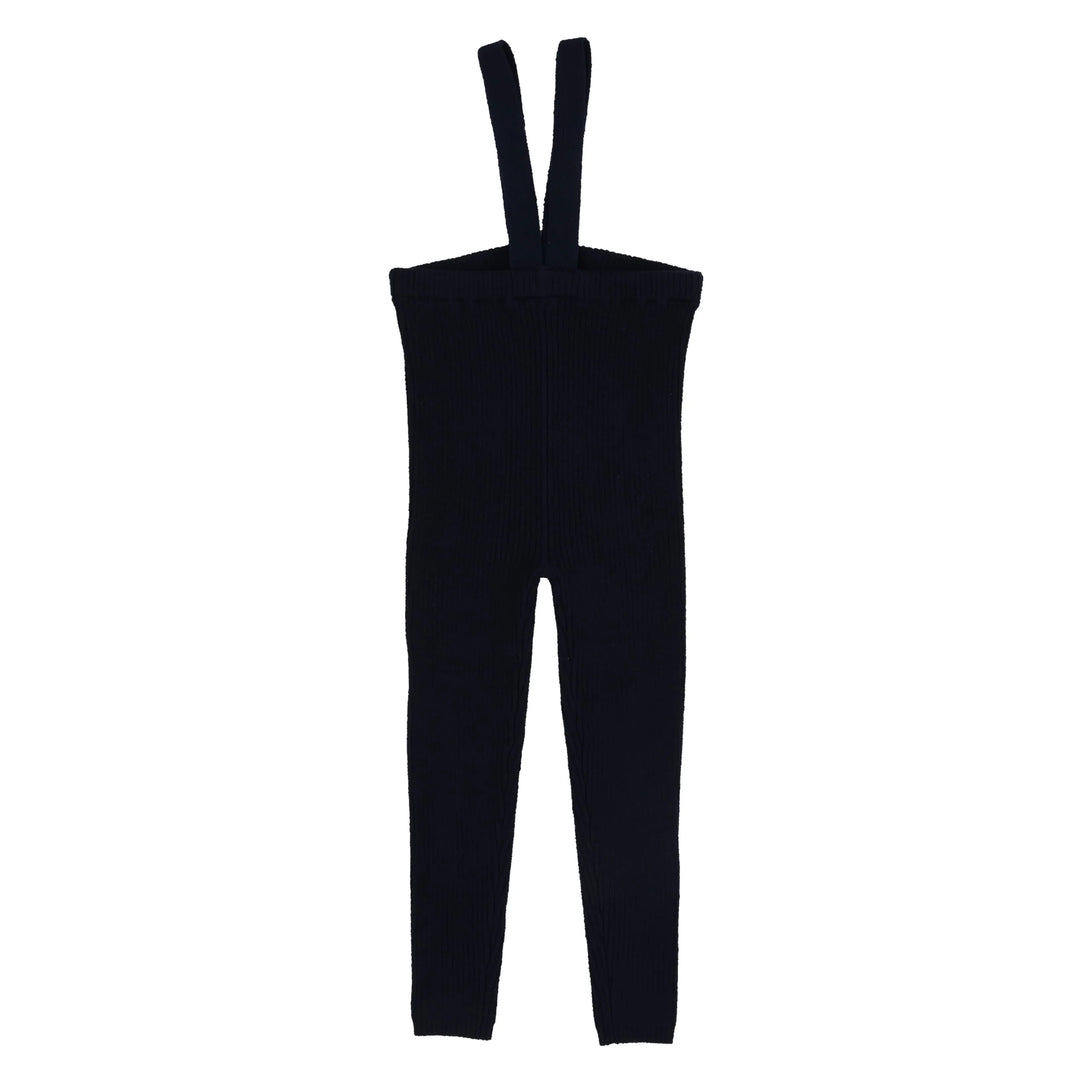 overall knit long suspender
