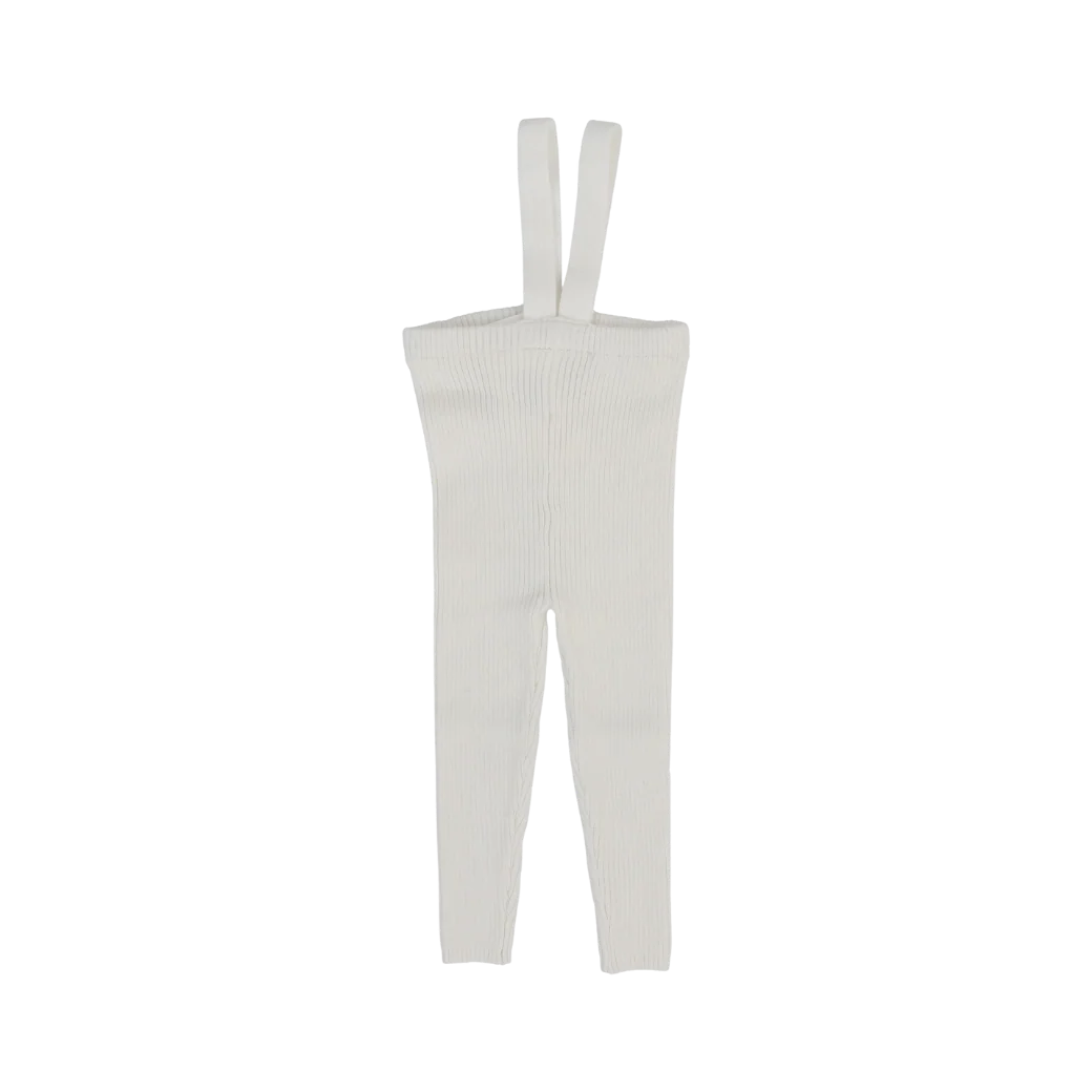 overall knit long suspender