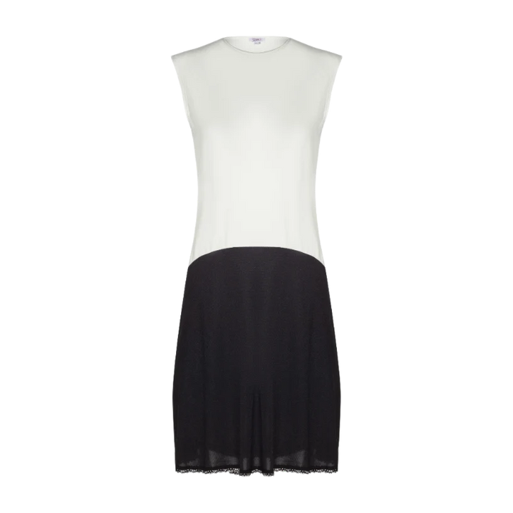 slip full sleeveless shell viscose top nylon bottom 41inch