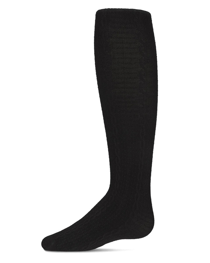 tights pima cotton chain dot