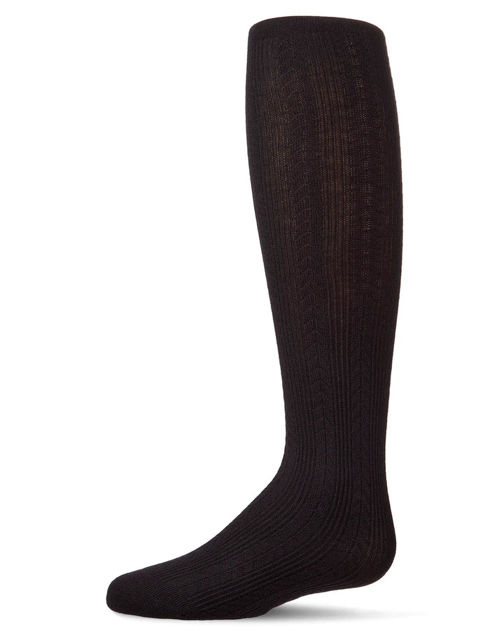 tights cotton multi arrow rib