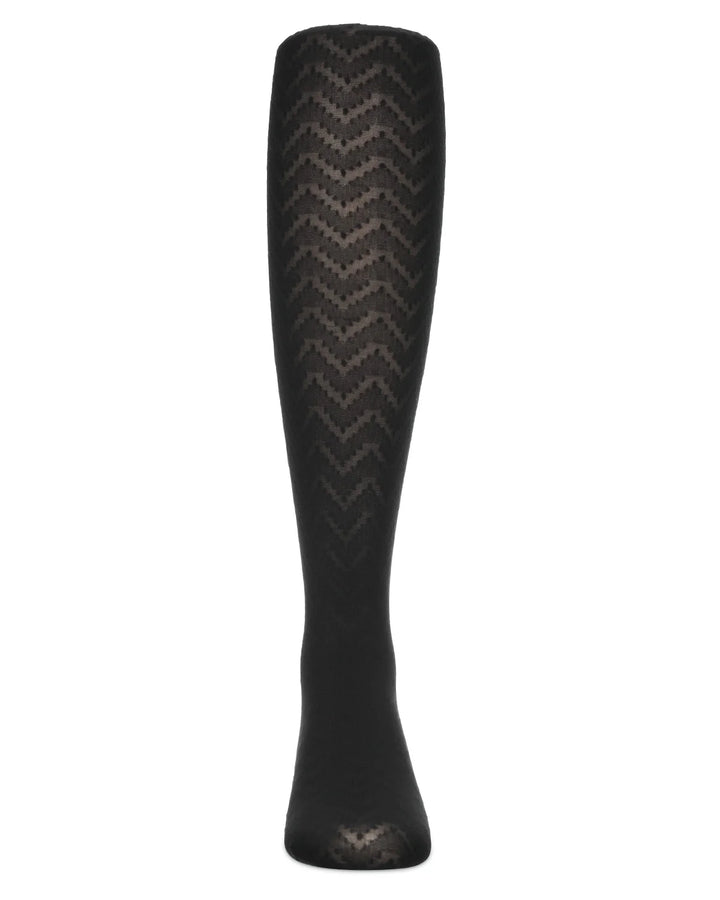 tights semi opaque waves