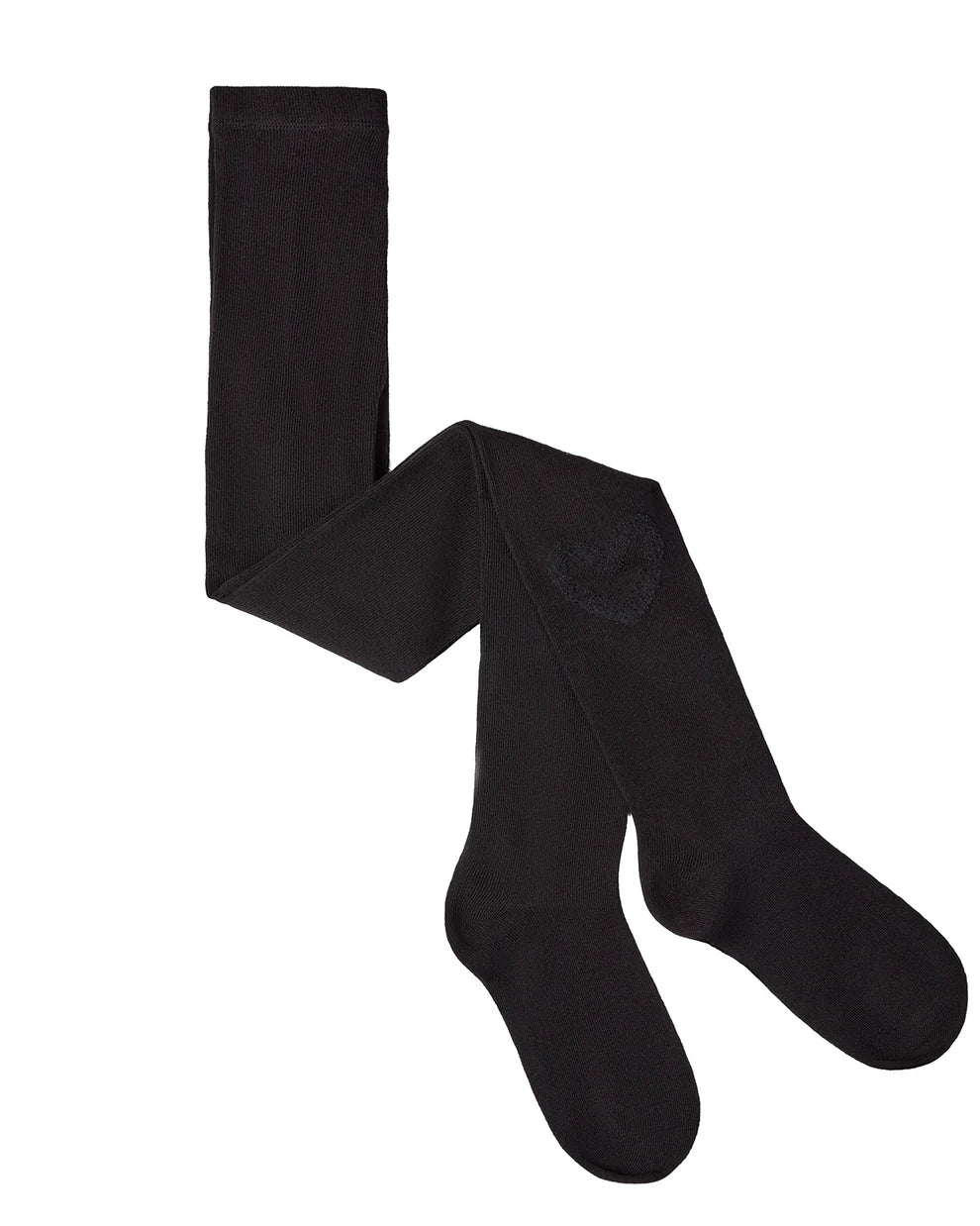 tights cotton fuzzy heart