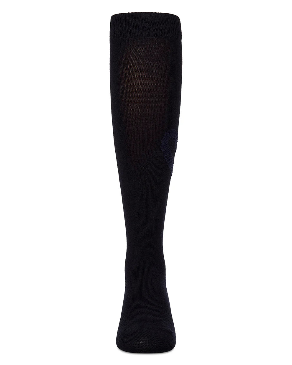 knee high fuzzy heart