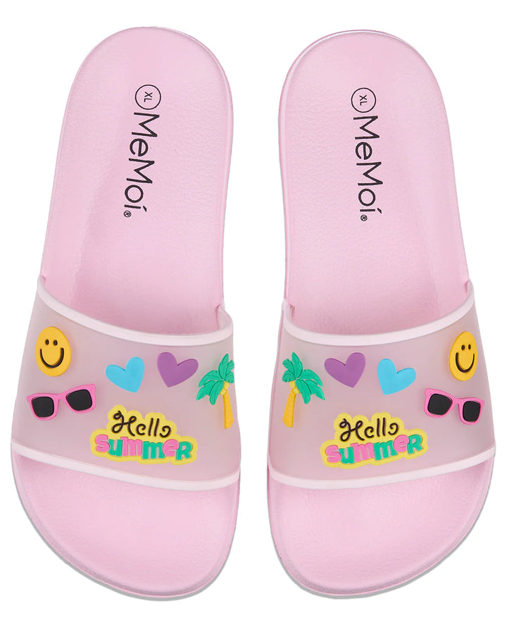 slippers hello summer slide