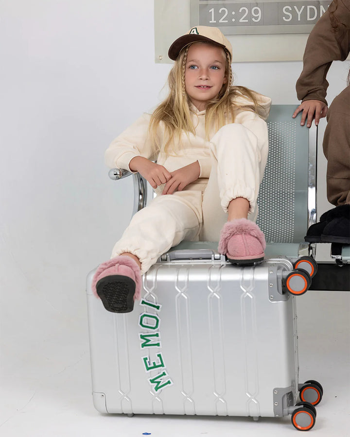 slipper ribbed sling back