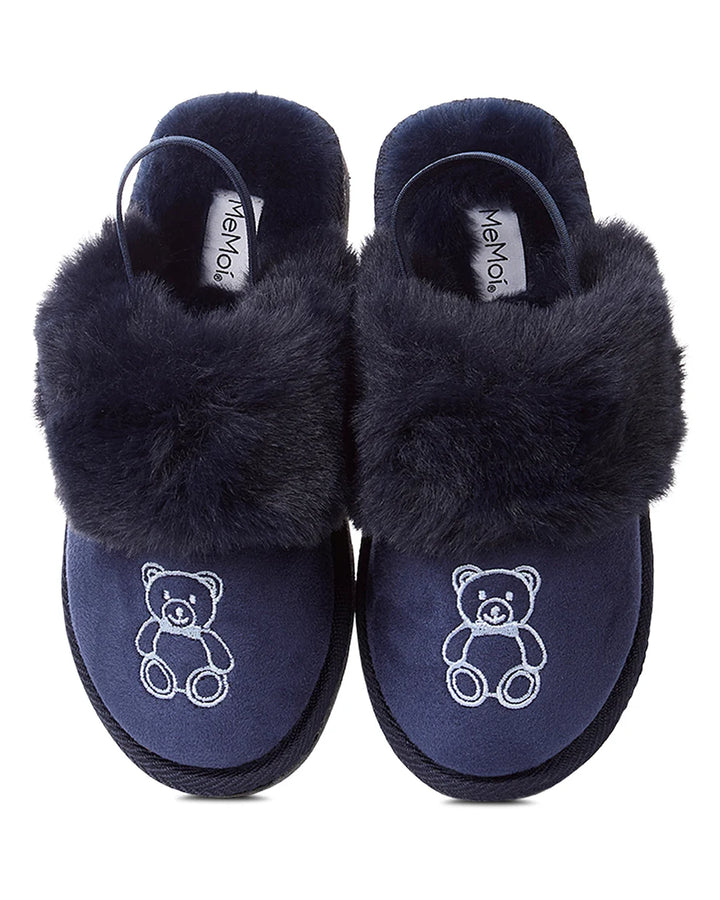 slippers teddy suede