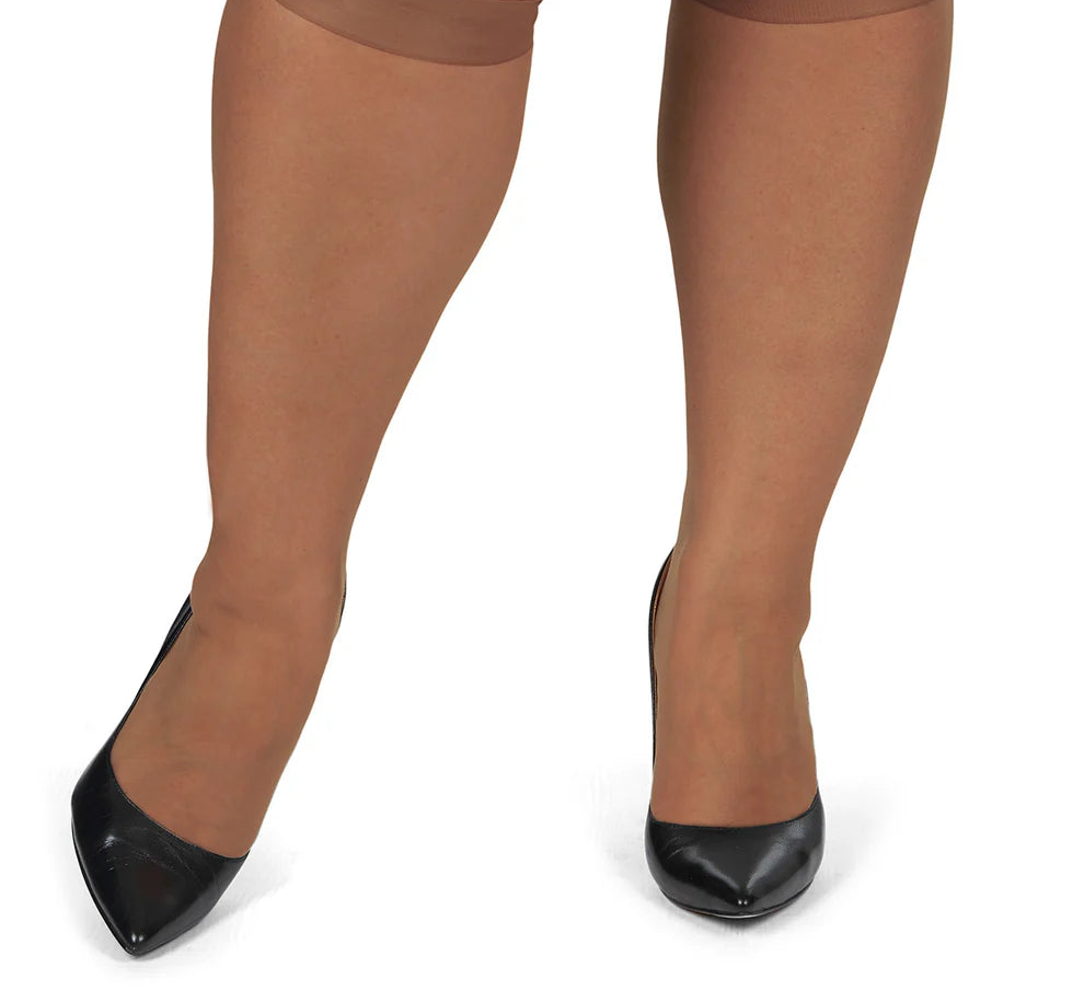 pantyhose energizing light support knee high 2 pair pack 30 denier
