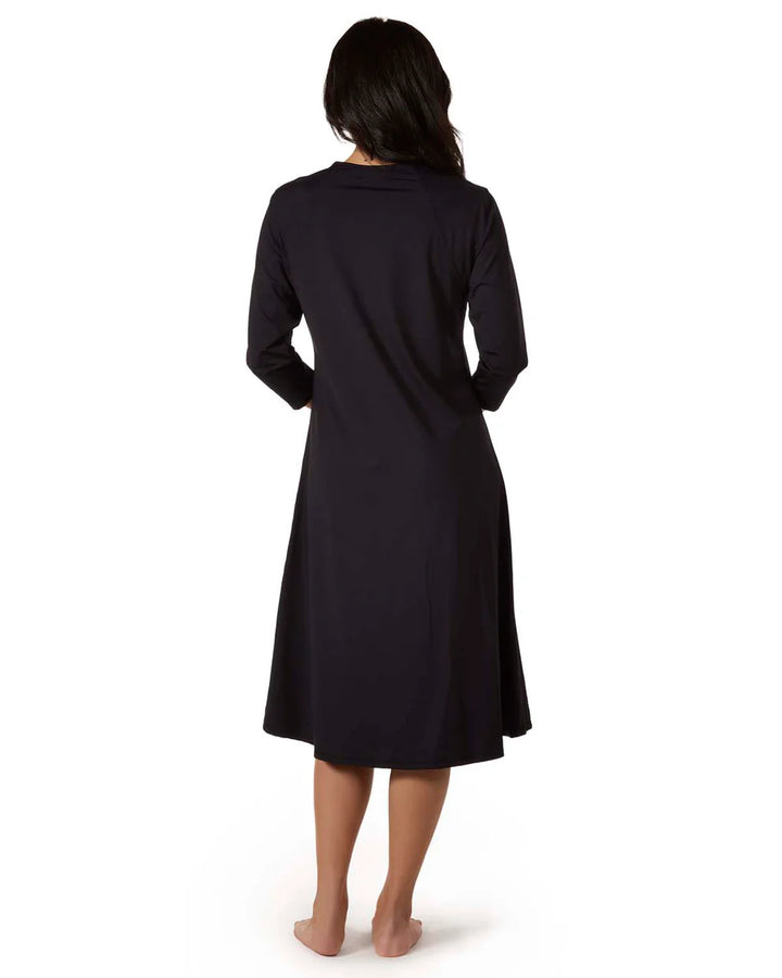 cover up half zip swim dress