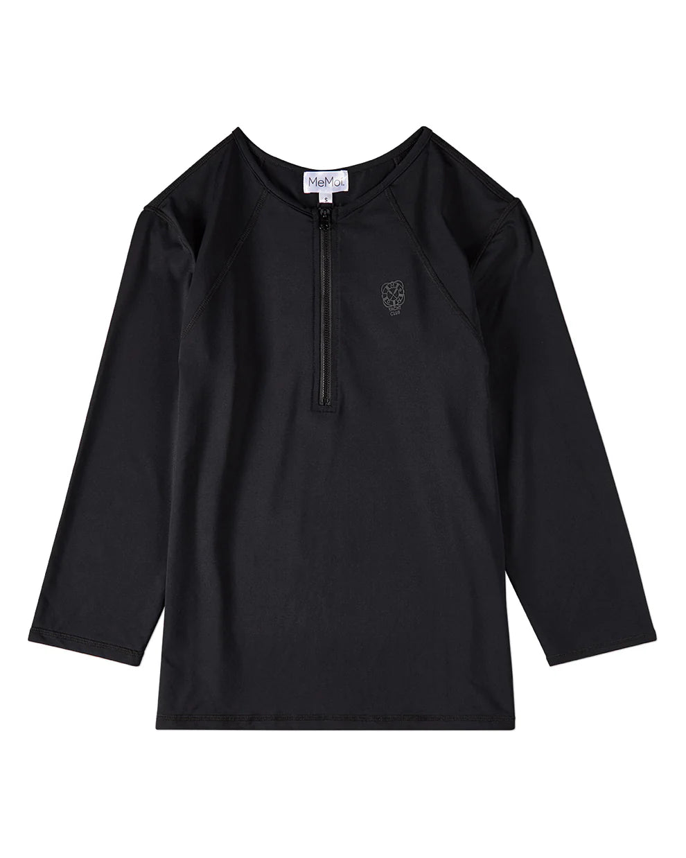 swim tee half zip