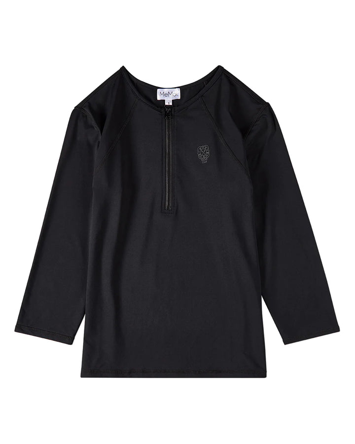 swim tee half zip